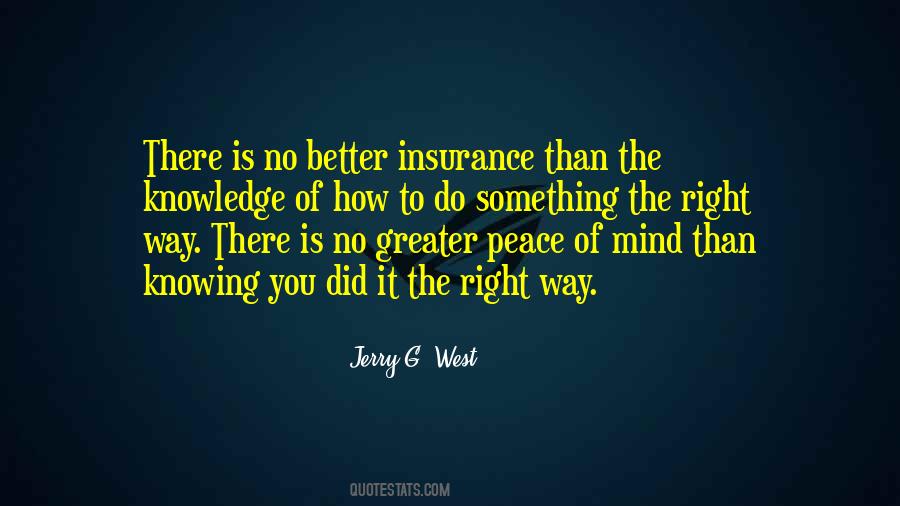 Quotes About Peace Of Mind #1324044