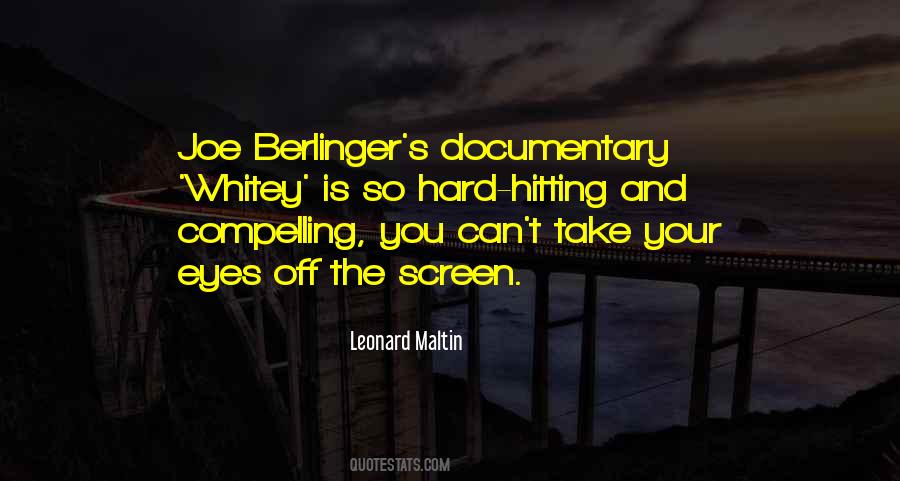 Documentary's Quotes #217868