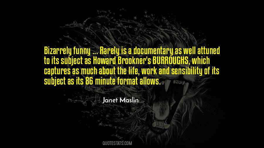 Documentary's Quotes #501032