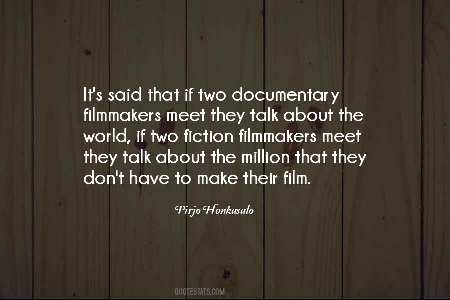 Documentary's Quotes #949917