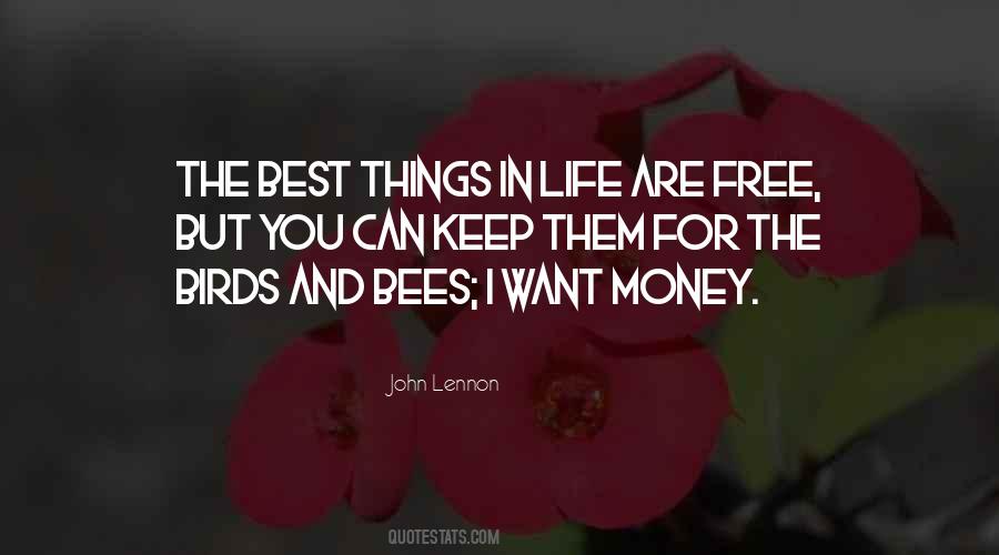 Quotes About Best Things In Life Are Free #87397