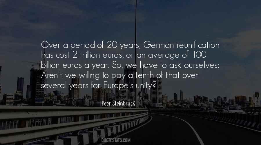 Quotes About German Reunification #537182