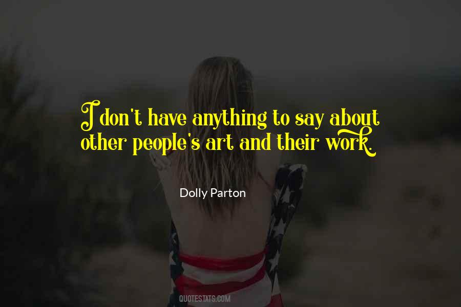 Dolly's Quotes #311039