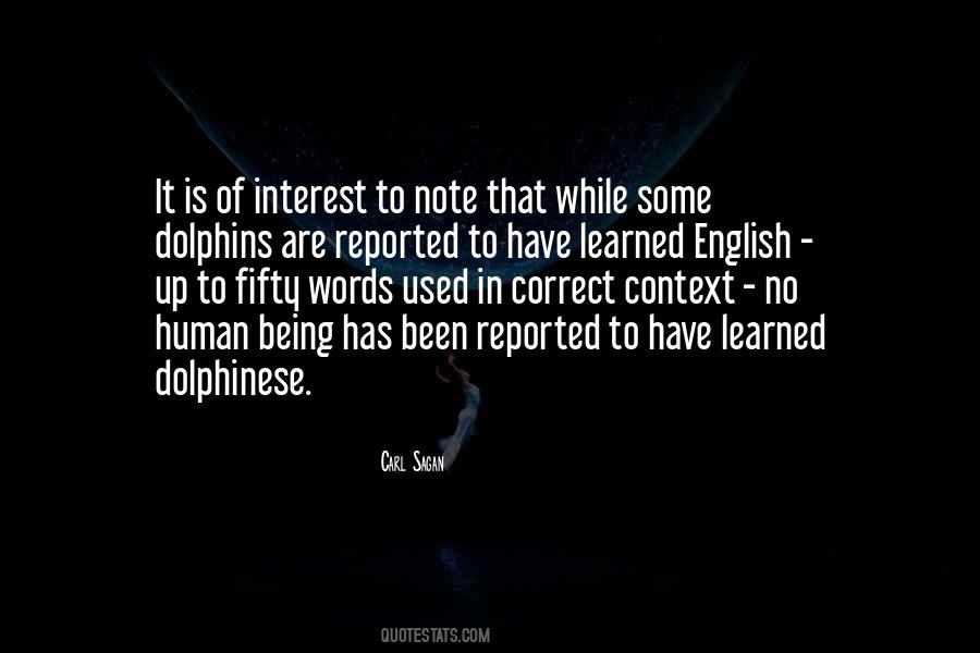 Dolphinese Quotes #1287578