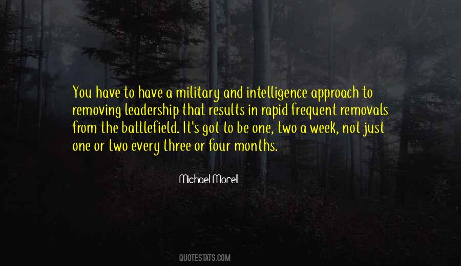 Quotes About Military Leadership #313868