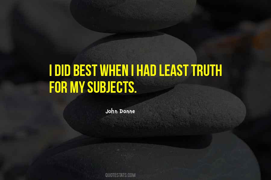 Donne's Quotes #356822