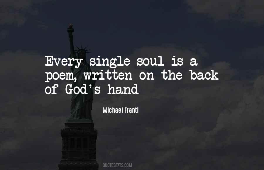 Quotes About God's Hand #1662630