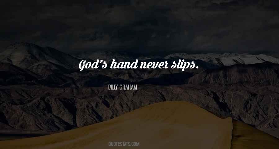 Quotes About God's Hand #891950