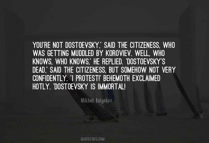 Dostoevsky's Quotes #1546486