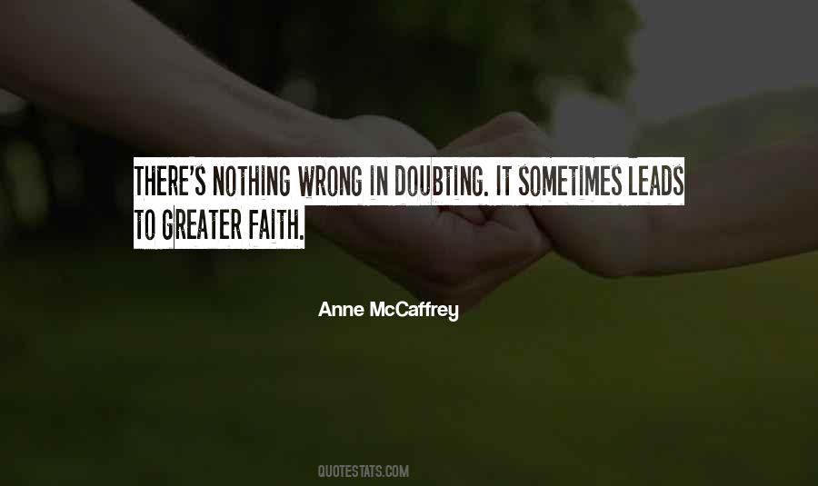 Doubting's Quotes #1069484