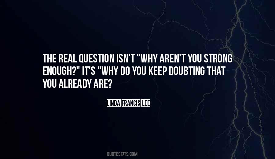Doubting's Quotes #1728036