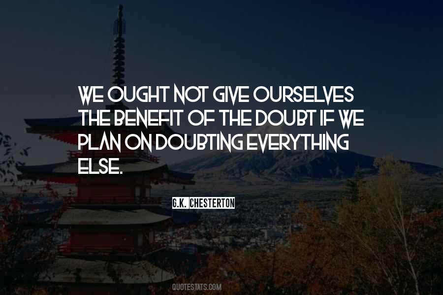 Doubting's Quotes #251372