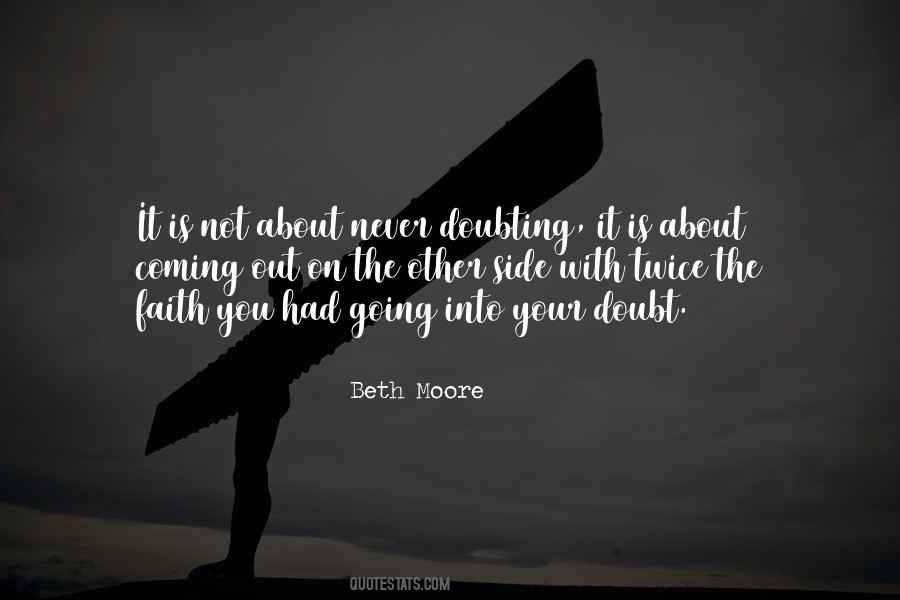 Doubting's Quotes #335754