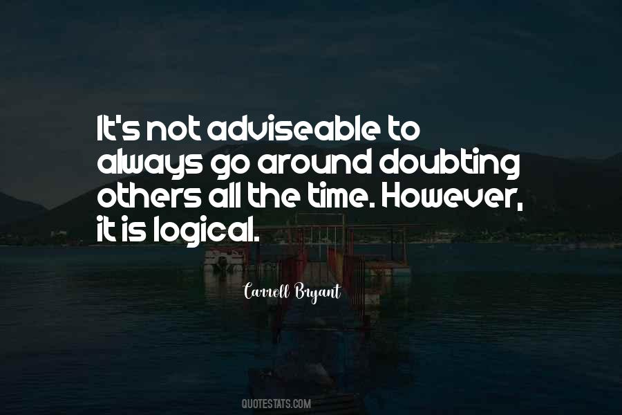 Doubting's Quotes #844918