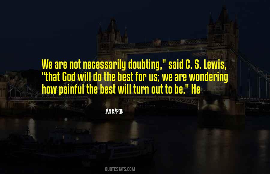 Doubting's Quotes #914361