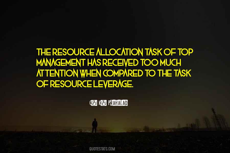 Quotes About Allocation #661240