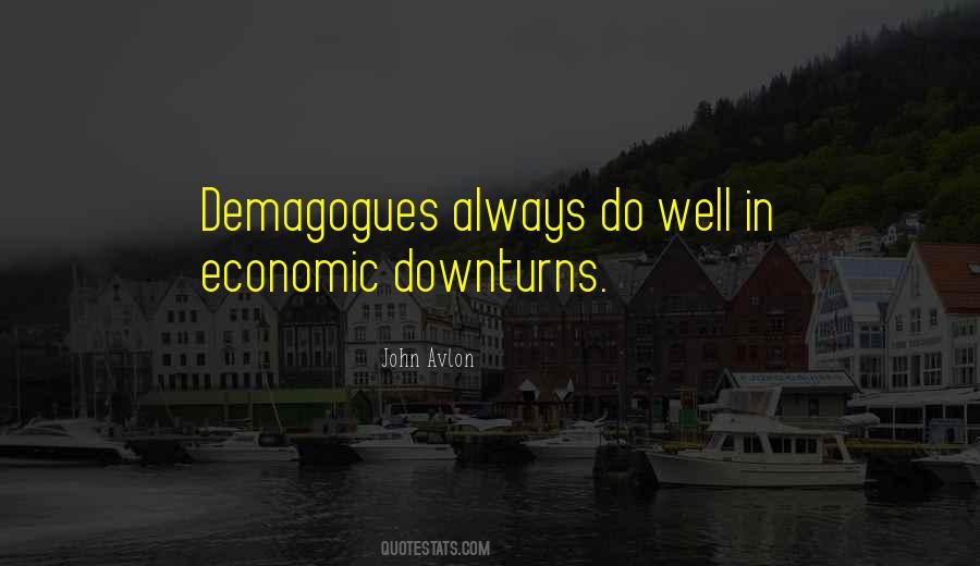 Downturn Quotes #171314