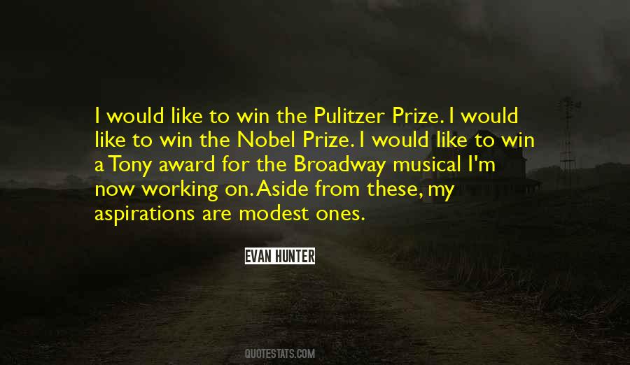 Quotes About The Pulitzer Prize #395576