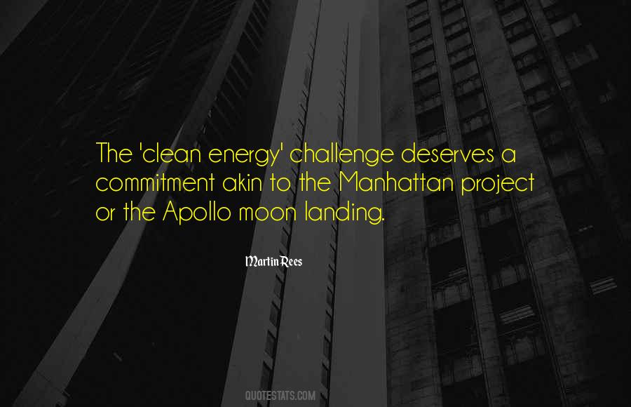 Quotes About Manhattan Project #37202