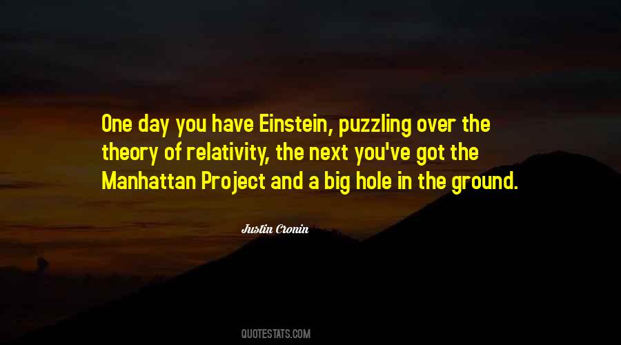 Quotes About Manhattan Project #389772