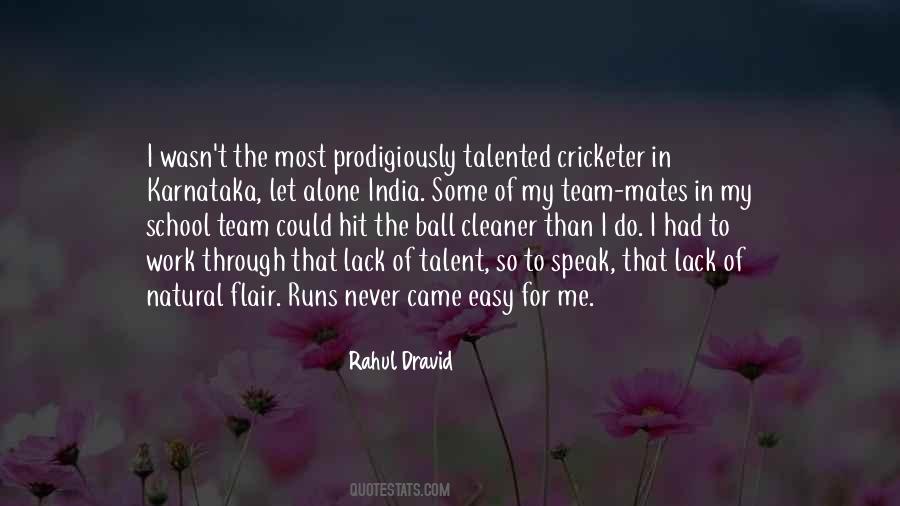 Dravid's Quotes #658088