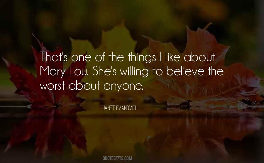 Quotes About Things I Like #1251185