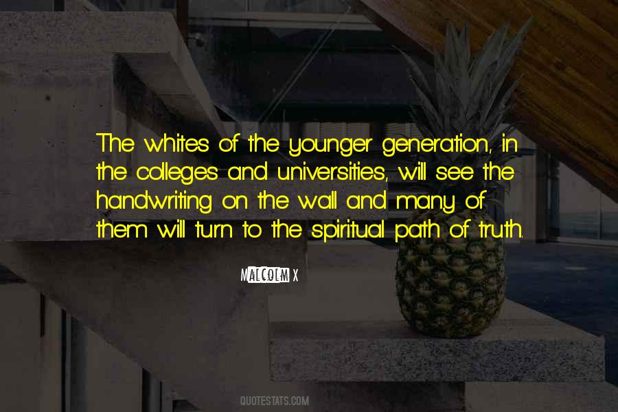 Quotes About Younger Generation #1363859