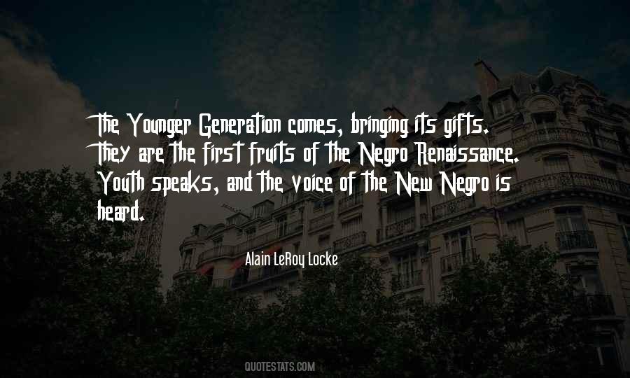 Quotes About Younger Generation #199356