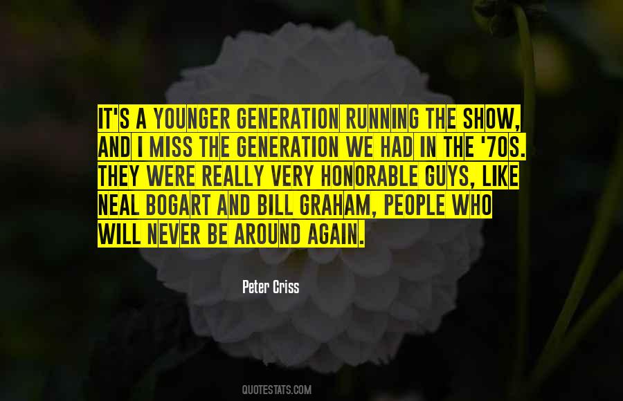 Quotes About Younger Generation #451073