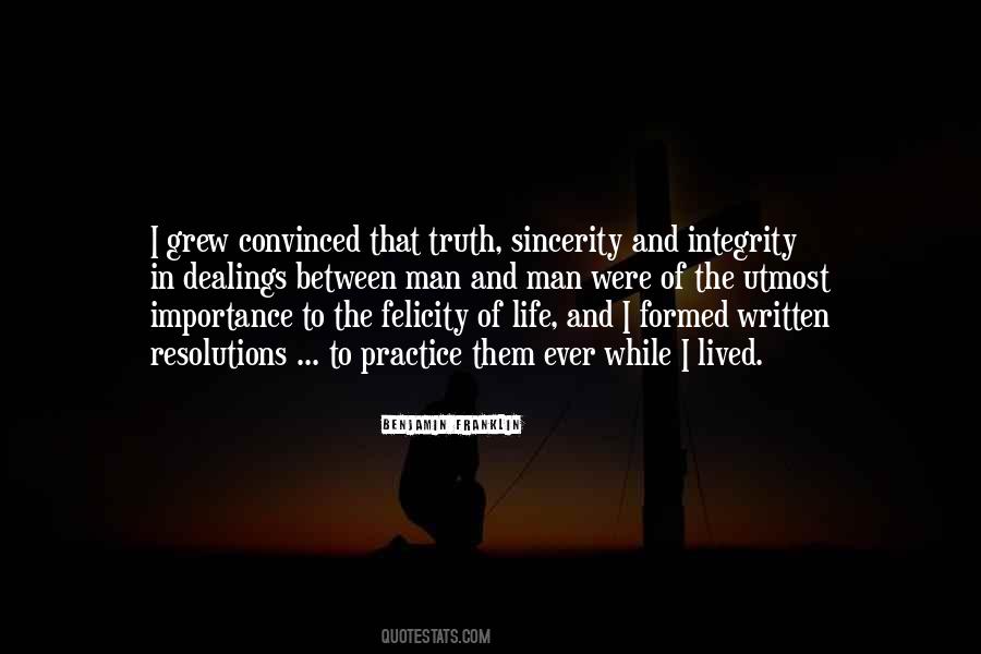 Quotes About Integrity And Truth #1545386