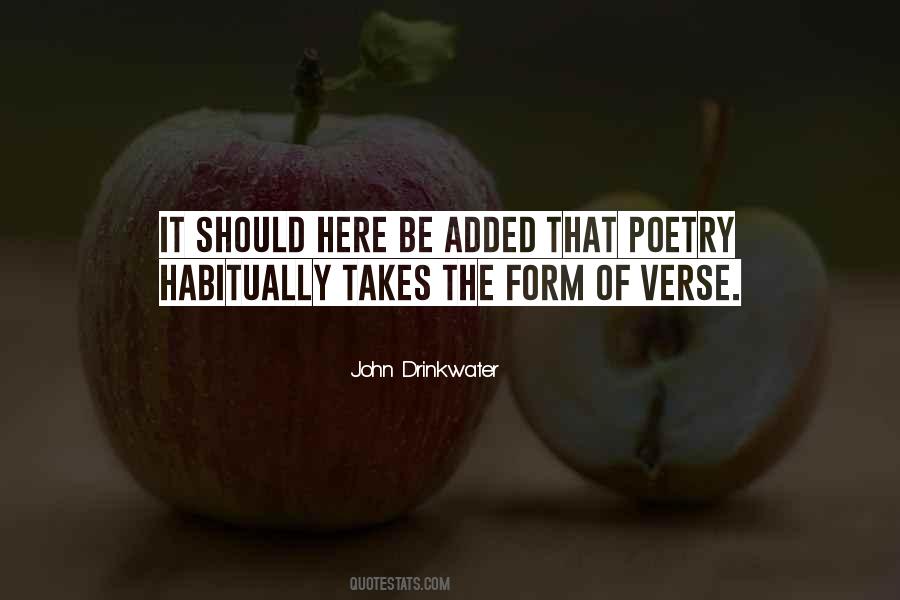 Drinkwater's Quotes #817872 Drinkwater's Quotes #817872