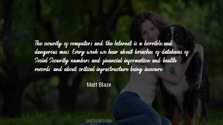 Quotes About Financial Security #1330797