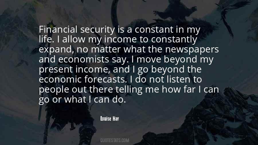 Quotes About Financial Security #1448101