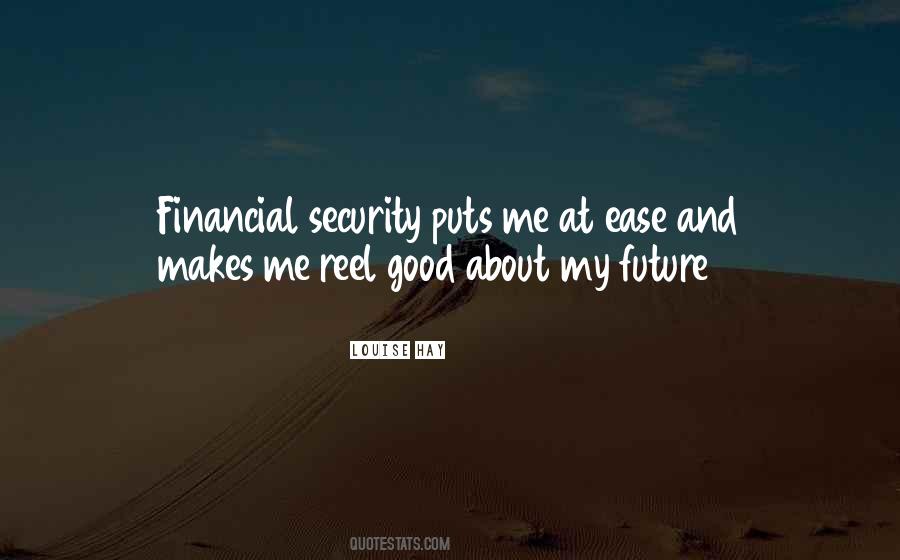 Quotes About Financial Security #1537187