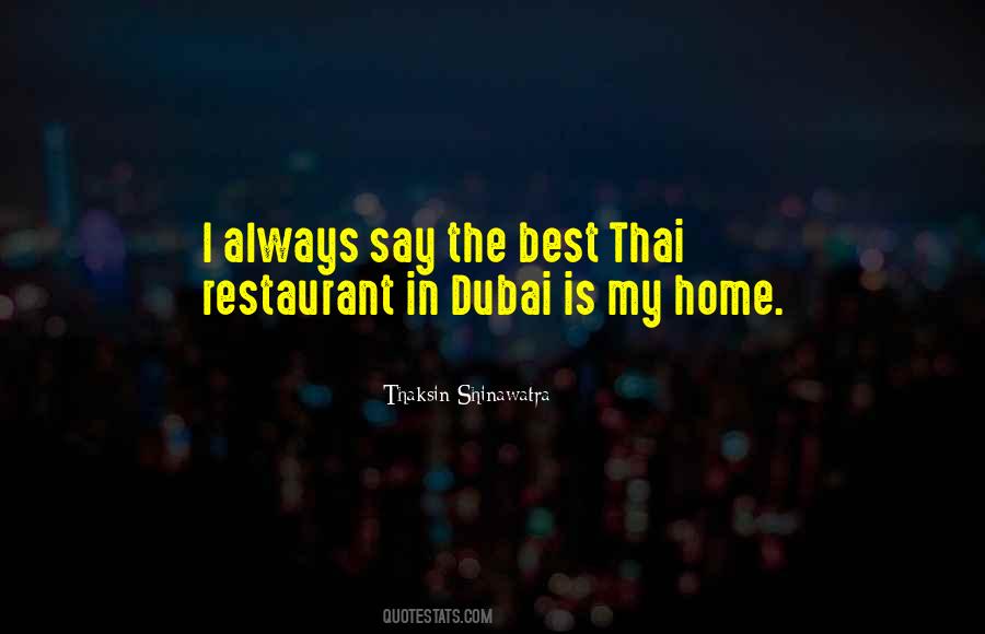 Dubai's Quotes #1557850