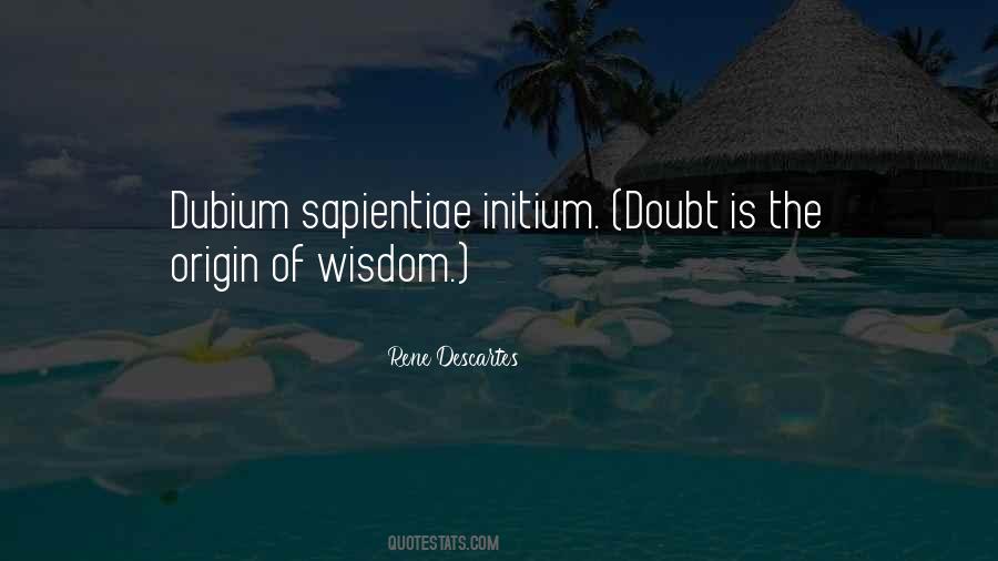 Dubium Quotes #837012