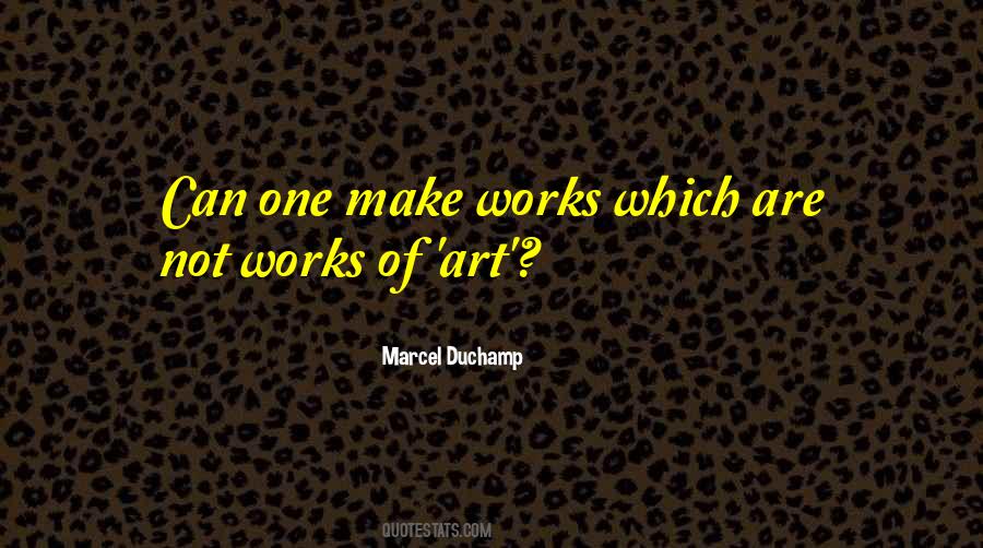 Duchamp's Quotes #105784