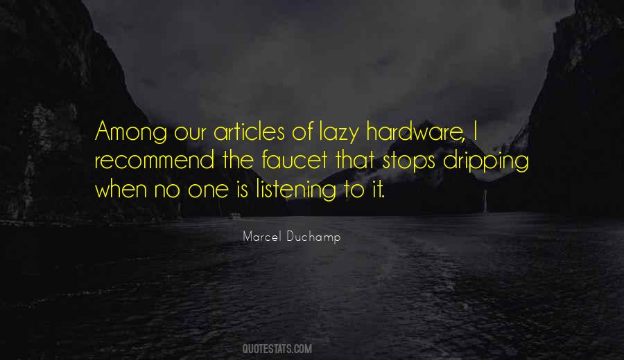 Duchamp's Quotes #262858