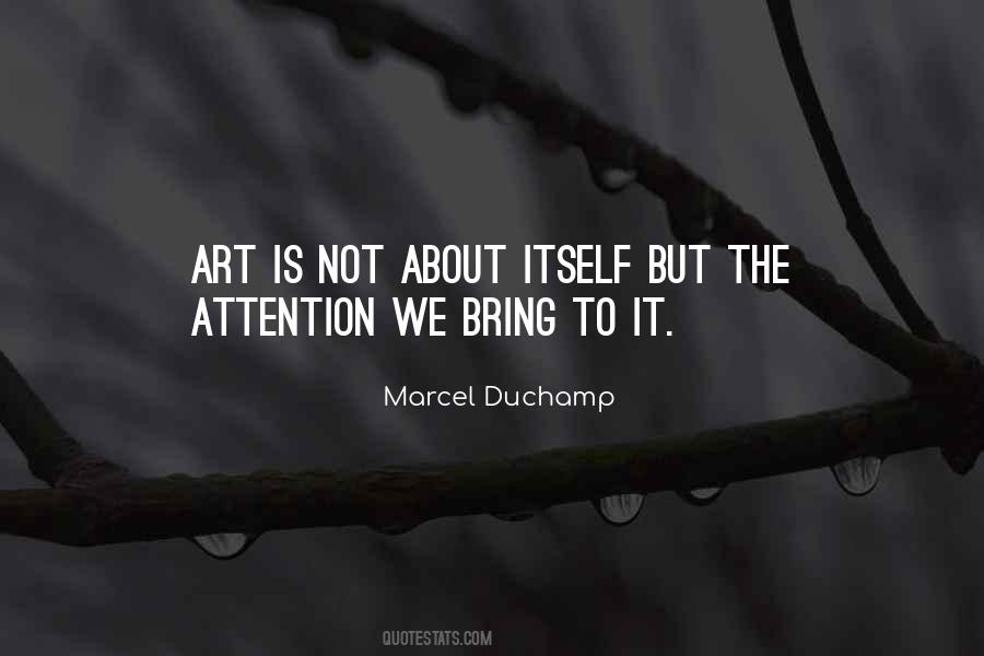 Duchamp's Quotes #374869