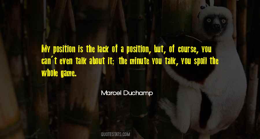 Duchamp's Quotes #430528