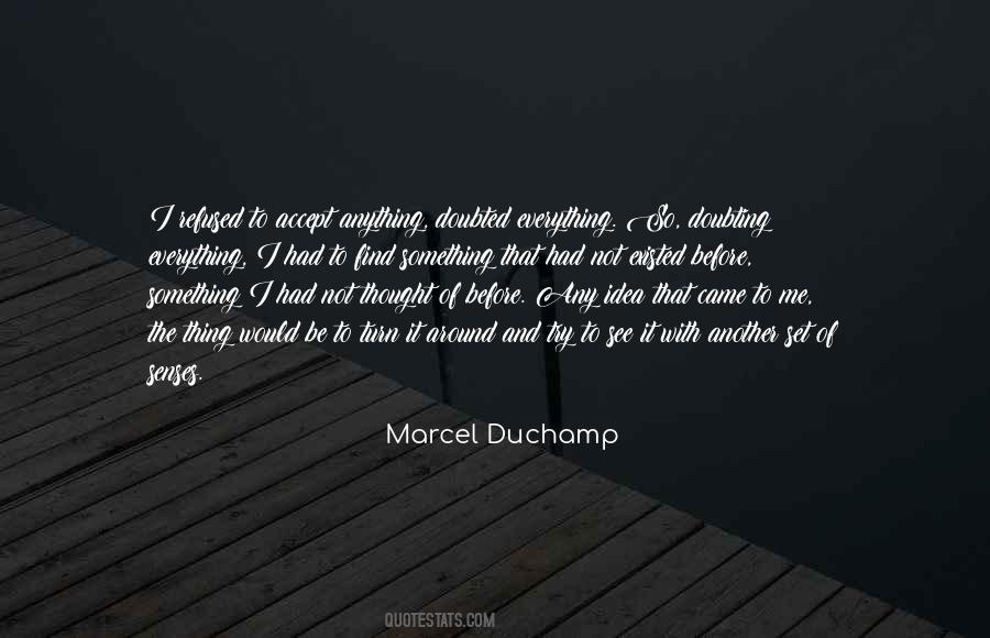 Duchamp's Quotes #920333