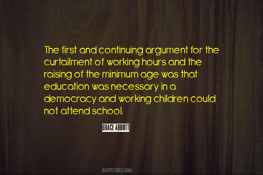 Quotes About School Hours #1268125