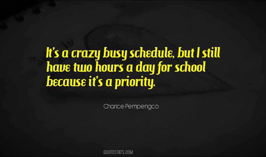 Quotes About School Hours #1360695