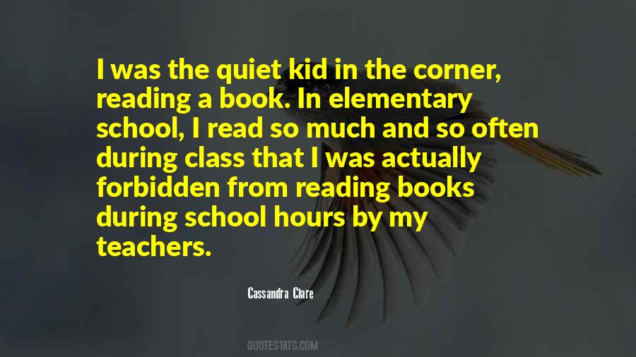 Quotes About School Hours #6379