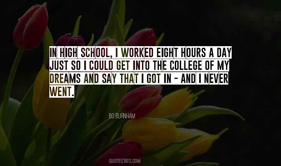 Quotes About School Hours #864620