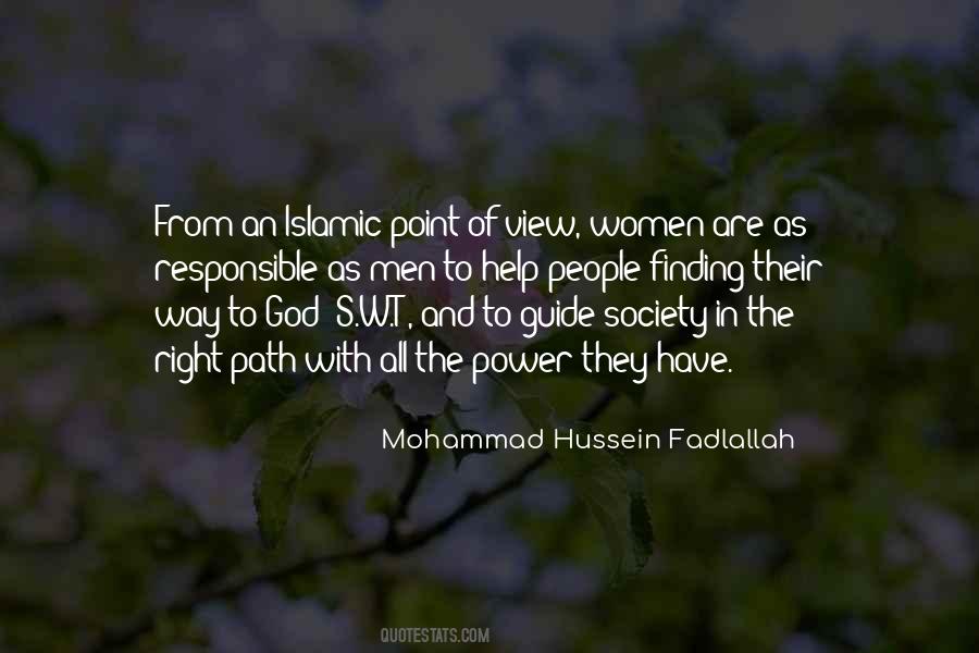 Quotes About Islamic Society #24490