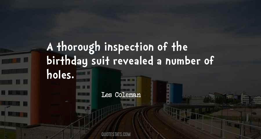 Quotes About Inspection #571874