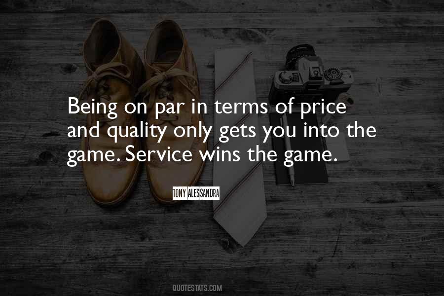 Quotes About Quality Of Service #1859929