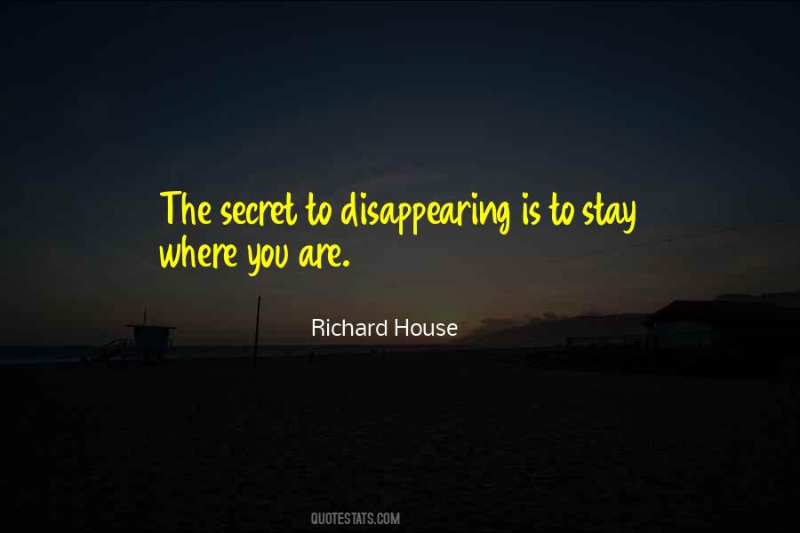 Quotes About Someone Disappearing #12982