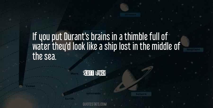 Durant's Quotes #1635244